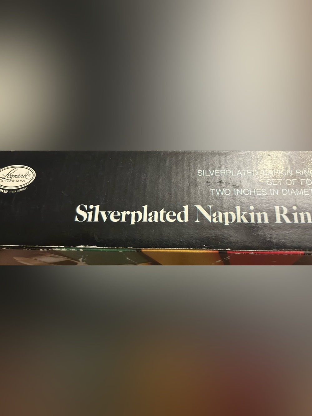 Silver Napkin Rings Set - Picture 2 of 4
